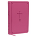 NKJV, Deluxe Gift Bible, Imitation Leather, Pink, Red Letter Edition