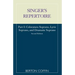 Singer's Repertoire, Part I