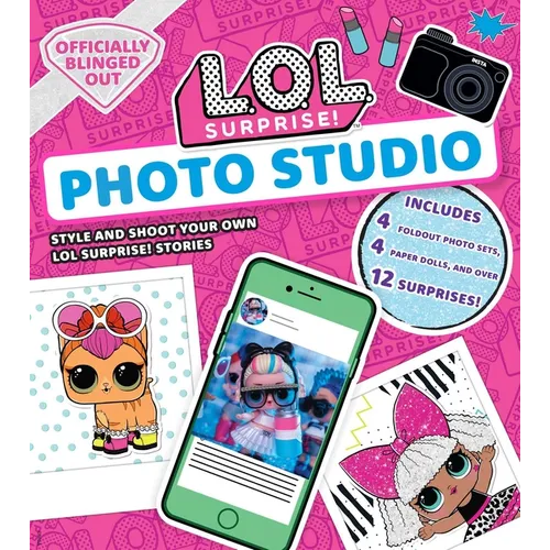 L.O.L. Surprise! Photo Studio: (L.O.L. Gifts for Girls Aged 5+, Lol Surprise, Instagram Photo Kit, 12 Exclusive Surprises, 4 Exclusive Paper Dolls)