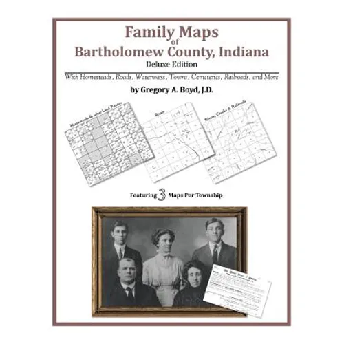 Family Maps of Bartholomew County, Indiana