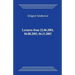 Lectures from 22.06.2001, 04.08.2003, 04.11.2003