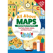 All about Maps Amazing Activity Book: Fun Facts, Mazes, Games, and Brain Teasers