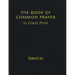 Book Of Common Prayer Large Print, CP800