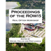Proceedings of the ROW15: Real Option Workshop