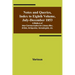 Notes and Queries, Index to Eighth Volume, July-December 1853; A Medium of Inter-communication for Literary Men, Artists, Antiquaries, Genealogists, e