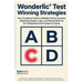 Wonderlic Test Strategy! Winning Multiple Choice Strategies for the Wonderlic(R) Test