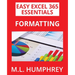 Excel 365 Formatting