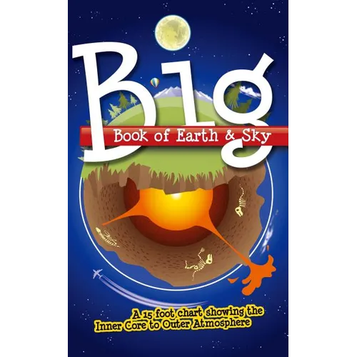 Big Book of Earth & Sky: A 15 Foot Chart Showing the Inner Core to Outer Atmosphere