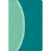 CSB Rainbow Study Bible, Teal Leathertouch (Limited Edition)