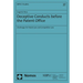 Deceptive Conducts Before the Patent Office: Challenges for Patent Law and Competition Law