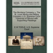 The Montana Company V. the St. Louis Mining and Milling Company U.S. Supreme Court Transcript of Record with Supporting Pleadings