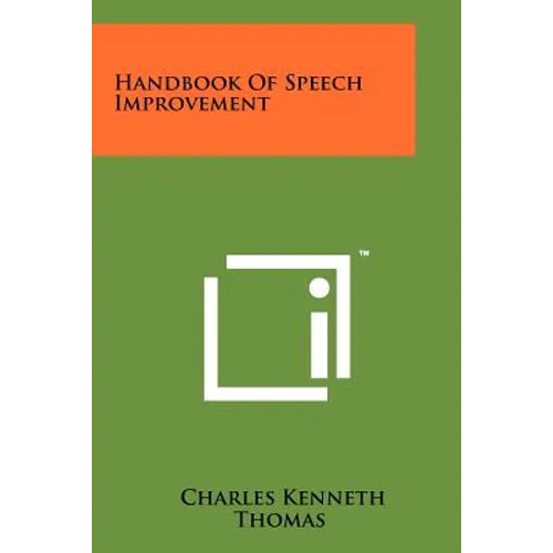 Handbook Of Speech Improvement