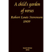 A child's garden of verses Robert Louis Stevenson 1909