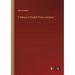 A Manual of English Prose Literature