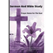 Sermon And Bible Study: Prayer Notes For the Soul