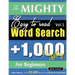 The Mighty Easy to Read Word Search - 1,000 Puzzles for Beginners - Delta Classics - Giant Edition - Find 20,000 Words, the Ultimate Challenge!