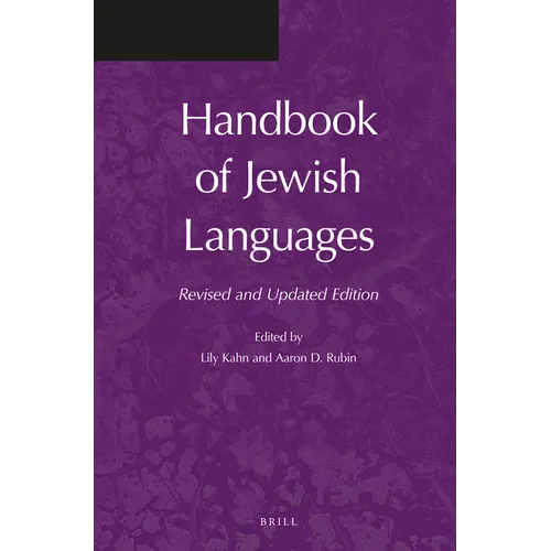 Handbook of Jewish Languages: Revised and Updated Edition