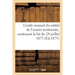 Guide manuel du soldat de l'armée territoriale, contenant la loi du 24 juillet 1873: les théories les plus utiles à connaître et relatives à l'infante