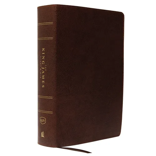 The King James Study Bible, Bonded Leather, Brown, Indexed, Full-Color Edition - Bonded Leather