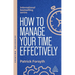 How to Manage Your Time Effectively: Be Organized, Productive and Get Things Done