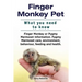 Finger Monkey Pet. WHAT YOU NEED TO KNOW. Finger Monkey or Pygmy Marmoset Information. Pygmy Marmoset care, environment, behaviour, feeding and health