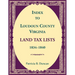 Index to Loudoun County, Virginia Land Taxes, 1834-1840