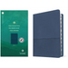 Biblia de Estudio del Diario Vivir Para Jóvenes Ntv Con Filament (Sentipiel, Azul Oscuro, Índice, Letra Roja)