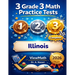 3 Illinois IAR Grade 3 Math Practice Tests: Full-Length Test Prep with Detailed Answer Explanations