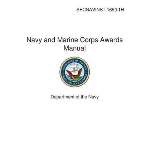 Navy and Marine Corps Awards Manual