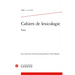 Cahiers de Lexicologie: Varia