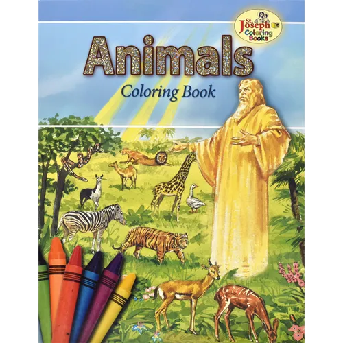 Animals of the Bible Coloring Book: Some of the Animals Named in the Holy Bible - Paperback