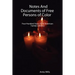 Notes and Documents of Free Persons of Color: Four Hundred Years of an American Families History