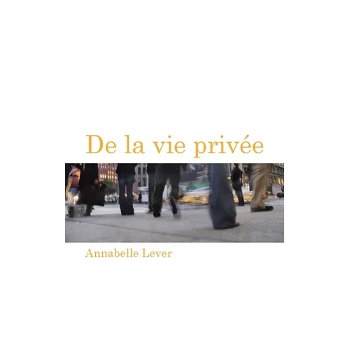 De la vie privée