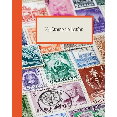 My Stamp Collection: Stamp Collecting Album for Kids