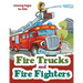 Fire Trucks and Fire Fighters: Coloring Pages for Kids