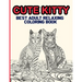 Cute Kitty: Best Adult Relaxing Coloring Book