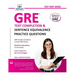 GRE Text Completion and Sentence Equivalence Practice Questions