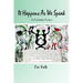 It Happens as We Speak -- A Feminist Poetics