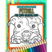 Pitbull Wet Noses Coloring Book: 40 Adorable Dog Illustrations Perfect For Pet Owners Rescues or People Who Enjoy The Lovable Pit Bull Breed