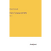 Origin of Language and Myths: Vol. 2