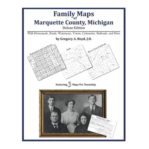 Family Maps of Marquette County, Michigan