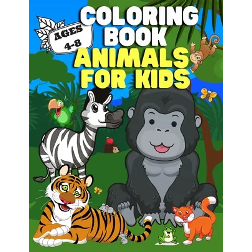 Coloring Book: Animals for Kids