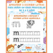 Aprender a escribir letras para niños en edad preescolar de 3 a 5 años: Aprendiendo a repasar y escribir letras minúscula