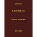 La Boheme: Canto E Pianoforte