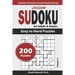 Jigsaw Sudoku For Adults & Seniors: 200 Easy to Hard Puzzles