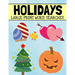 Holidays Large Print Word Searches: Includes Christmas, Easter, Halloween, Thanksgiving, and Many More Holidays, Holiday Word Search Puzzle Book For A