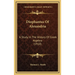 Diophantus Of Alexandria: A Study In The History Of Greek Algebra (1910)