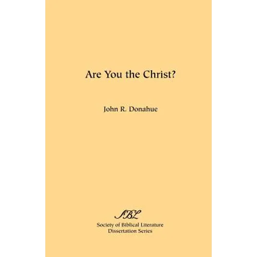 Are You the Christ? - Paperback