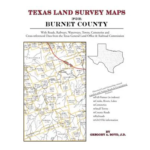 Texas Land Survey Maps for Burnet County