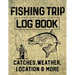 Fishing Trip Log Book Catches, Weather, Location, and More: Official Fisherman's record book to log all the important notes for memory and future outi